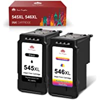 Los mejores  - Toner Kingdom PG-545XL CL-546XL Reemplazo Remanufacturado para Canon 545 XL 546 XL Cartuchos de Tinta Compatibles para…